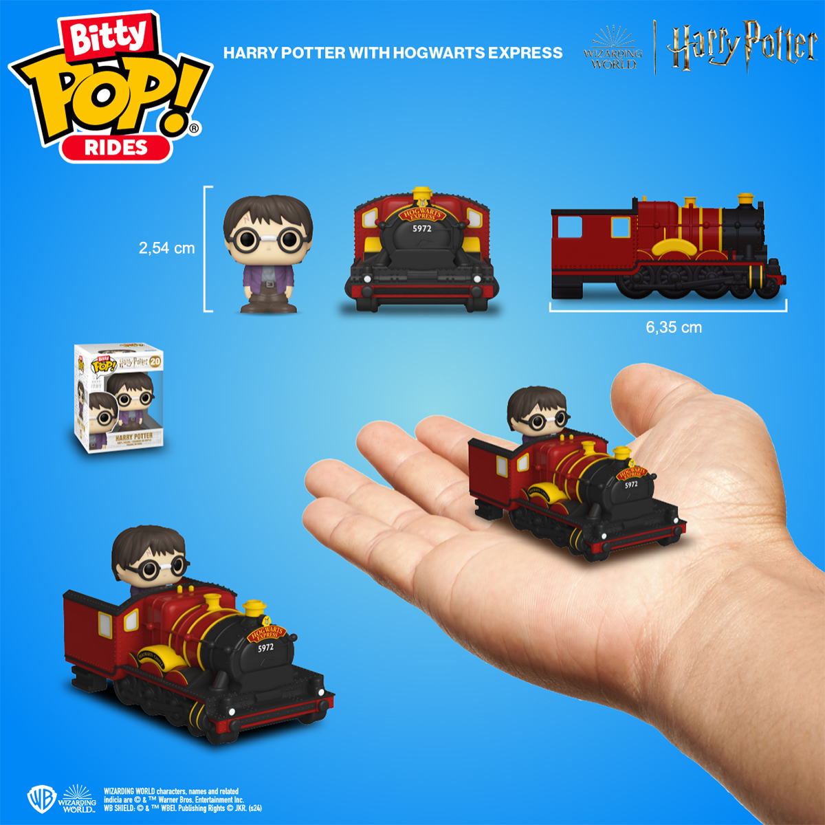 Фігурка Funko Bitty Pop Ride — Гаррі Поттер та Гоґвортський експрес (Harry Potter and Hogwarts Express) — превʼю 3