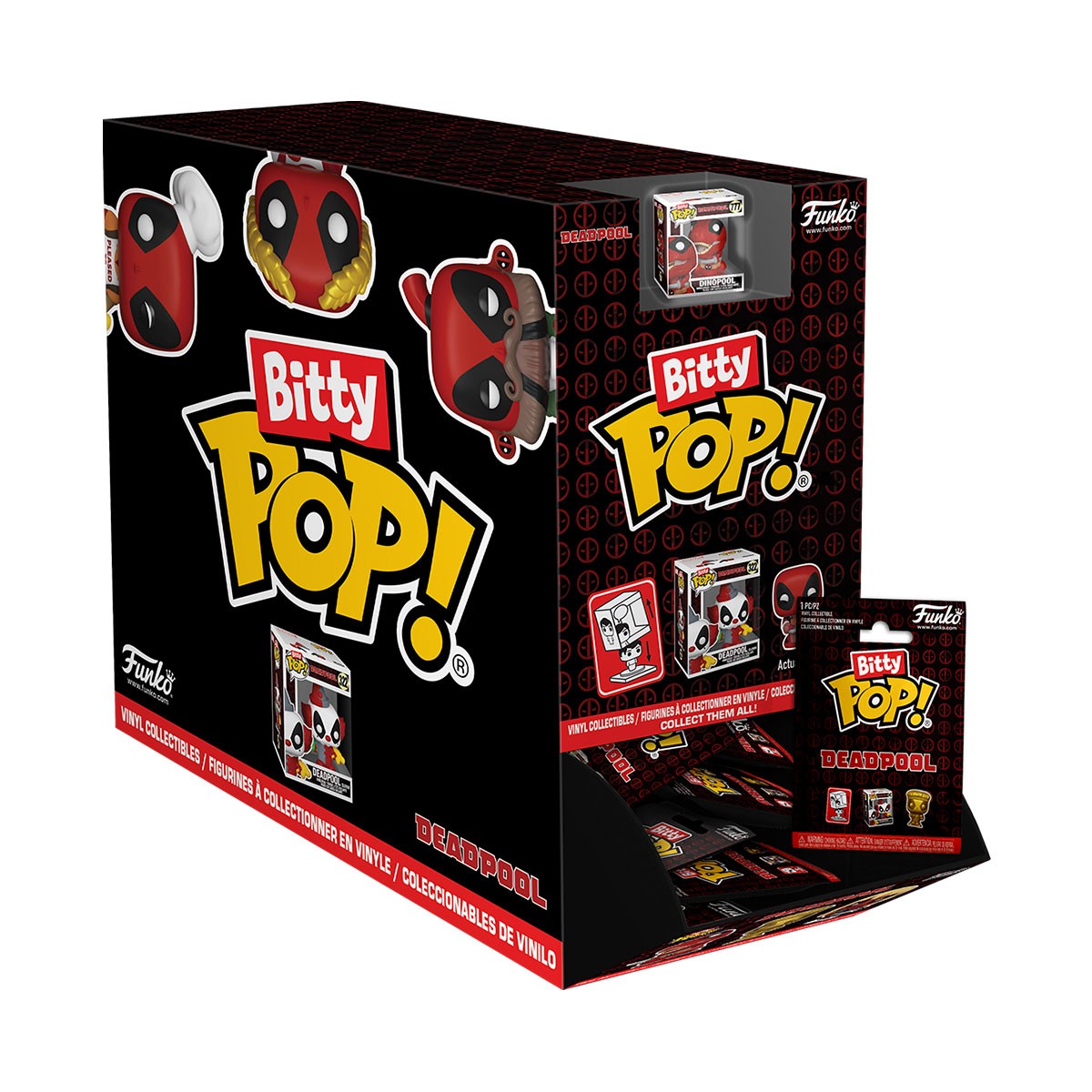 Фігурка Funko Bitty Pop — Дедпул (Deadpool) — 2,5 см в асортименті — превʼю 4