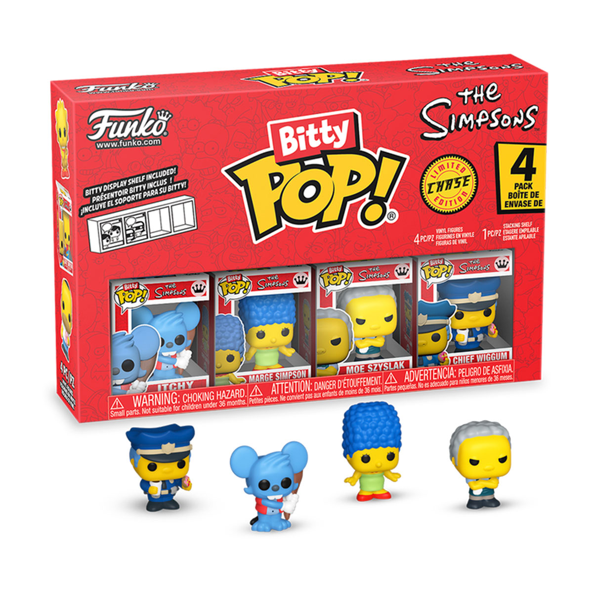 Фігурка Funko Bitty Pop — Чух (Itchy) — 2.5 см в асортименті