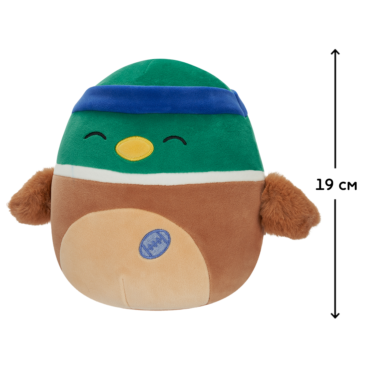 М'яка іграшка Squishmallows — Качка Ейвері (Avery the Duck) — 19 см — превʼю 2