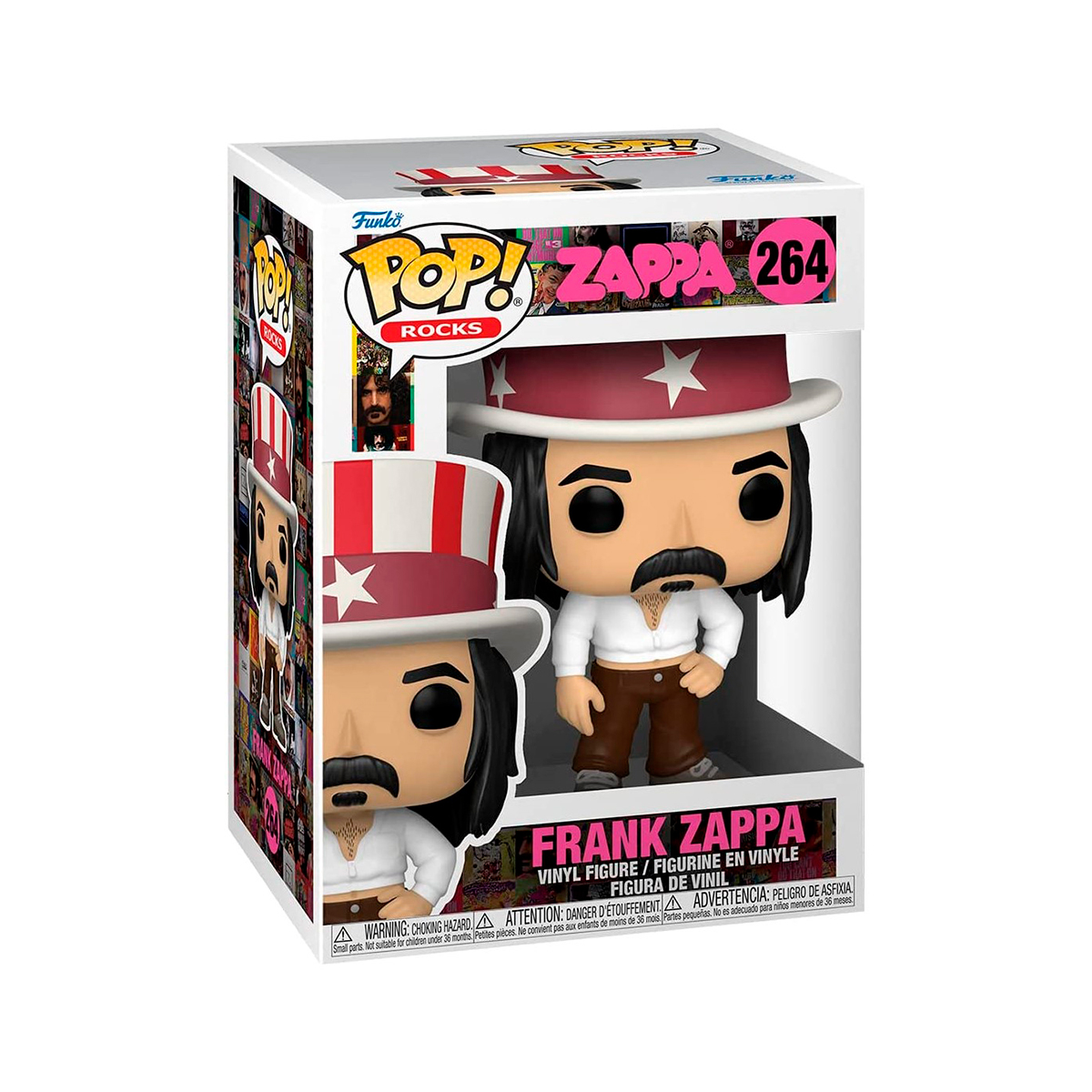 Колекційна фігурка Rocks-Френк Заппа-Funko-стилізована музична статуетка — превʼю 4