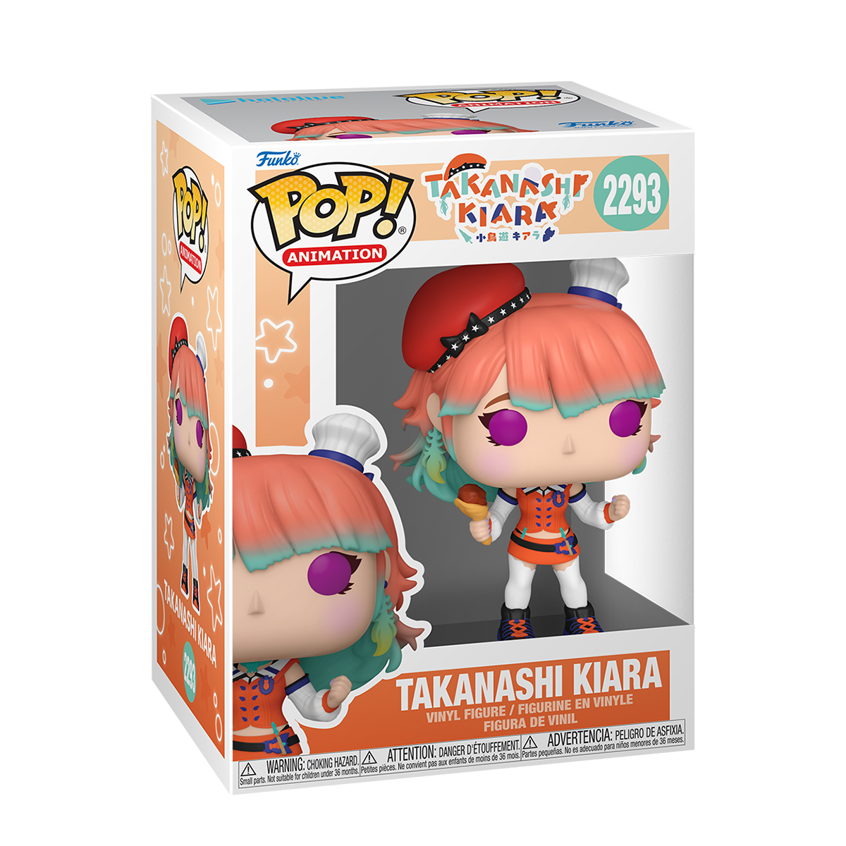 Колекційна ігрова фігурка Funko POP Hololive Takanashi Kiara Аніме Багатоколірна — превʼю 1