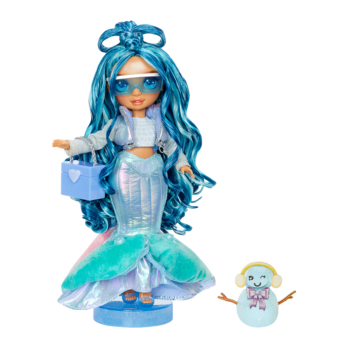 Лялька Rainbow High Winter Wonderland Скайлер 28 см з кінетичним піском — превʼю 6