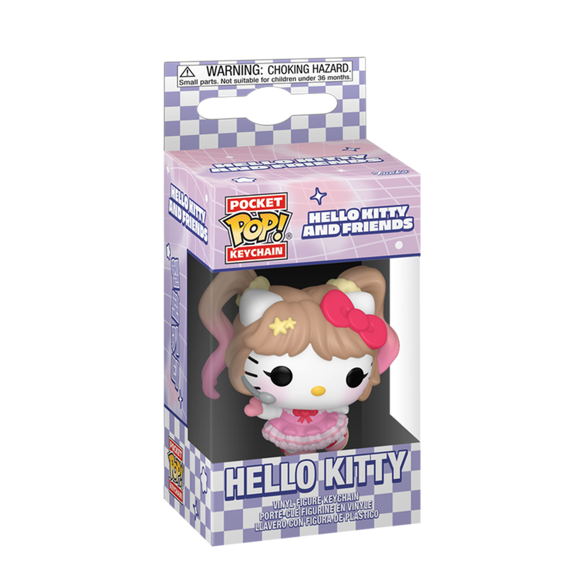 Ігрова фігурка на кліпсі Funko POP Hello Kitty - Hello Kitty K-Pop Багатоколірна — превʼю 1