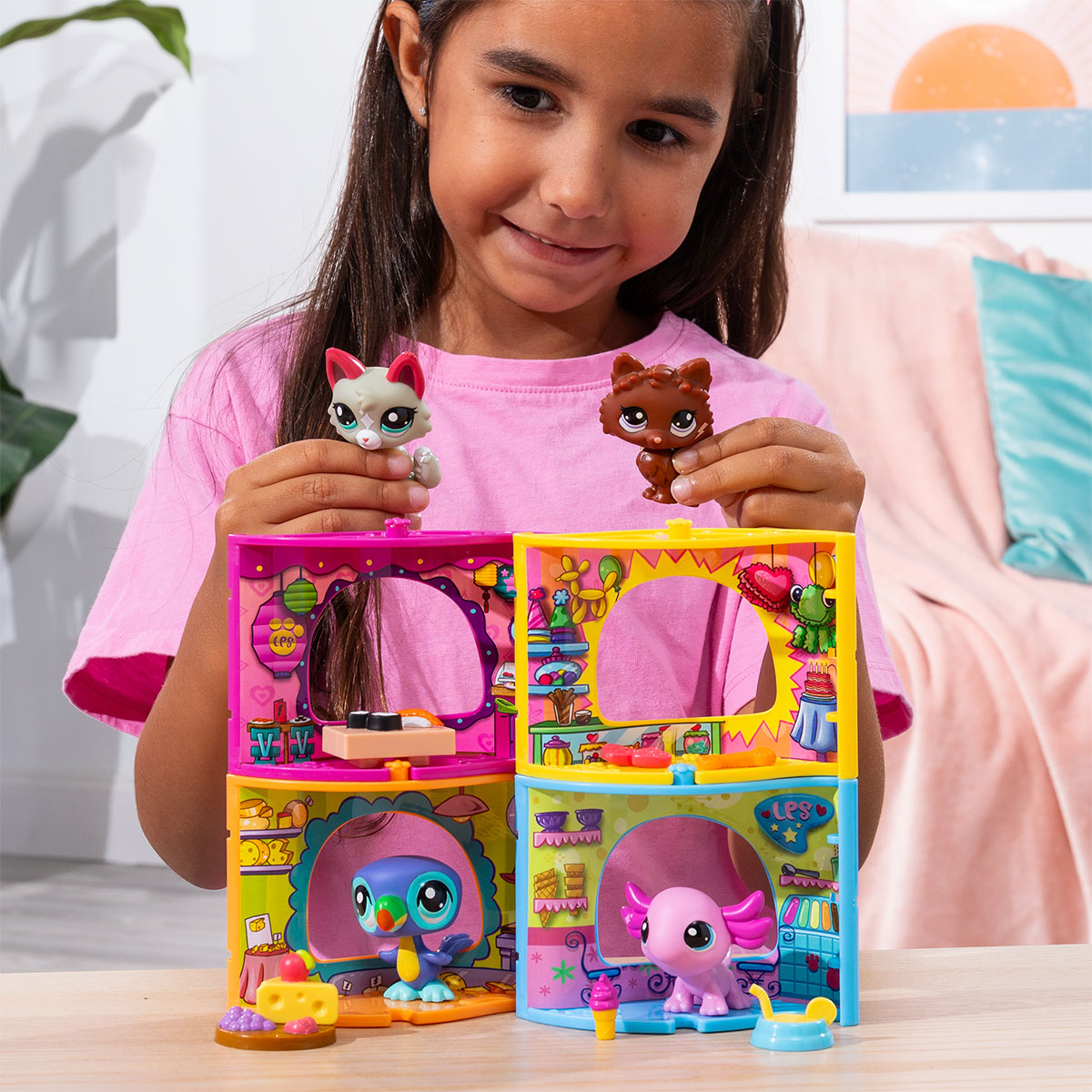 Ігровий набір Крамничка морозива дитячий Hasbro Littlest Pet Shop з фігуркою — превʼю 5