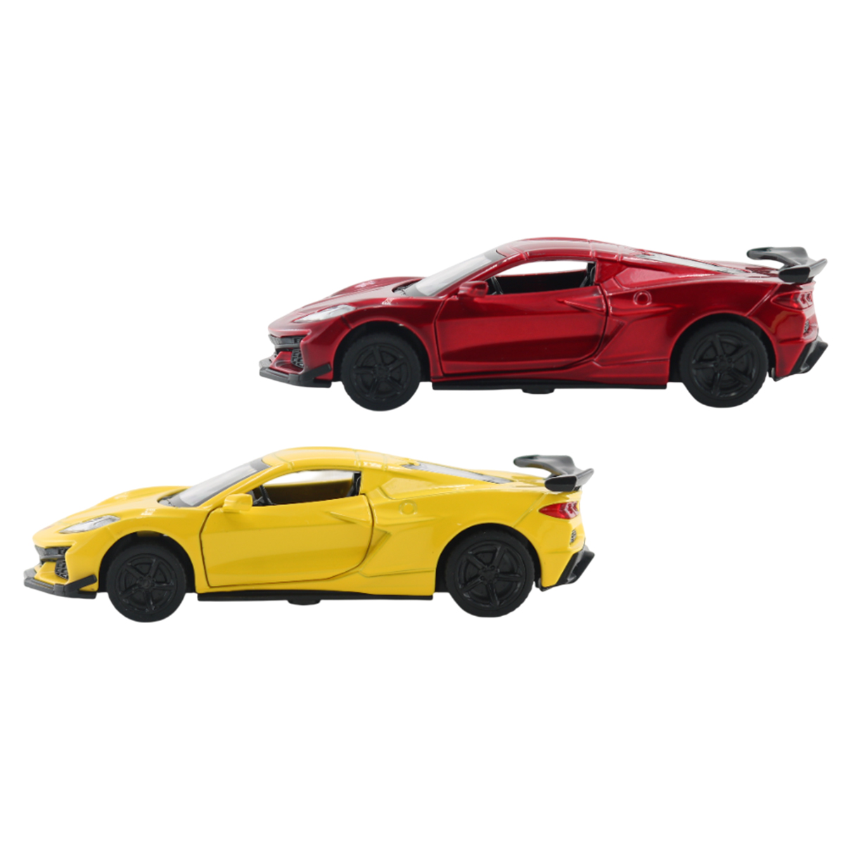 Автомодель Chevrolet Corvette C8 Z06 2024 Techno Drive 1:40 металева — превʼю 8