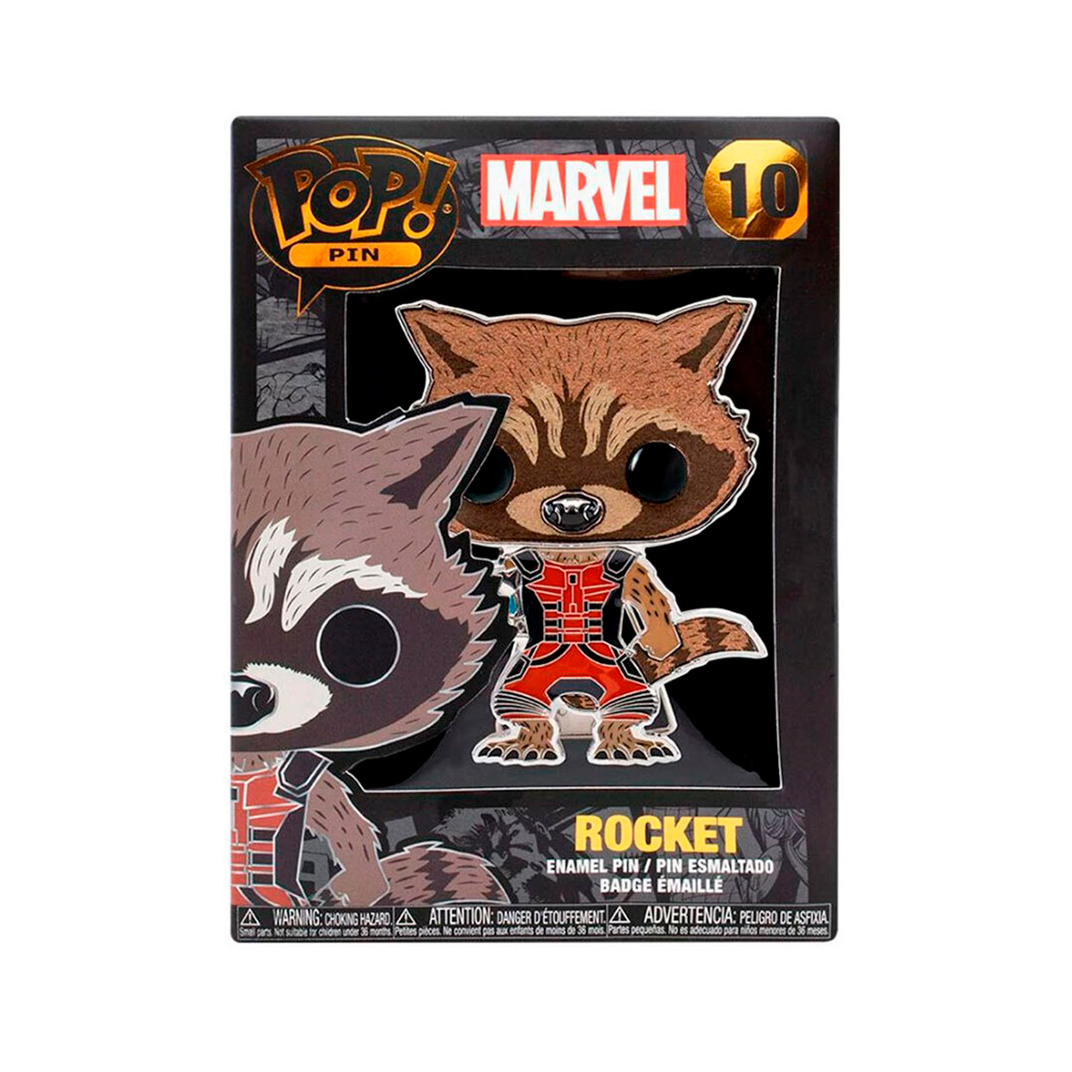 Колекційна фігурка Funko Pop Marvel - Єнот Ракета Rocket Raccoon фігурка — превʼю 1