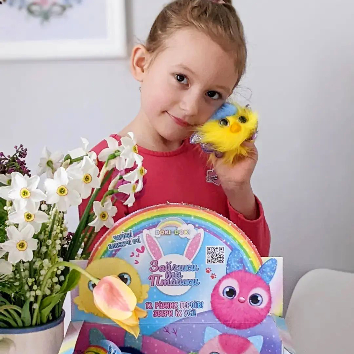 М'яка іграшка-сюрприз Зайчики та пташки – Bunny and Bird – 15 см — превʼю 4