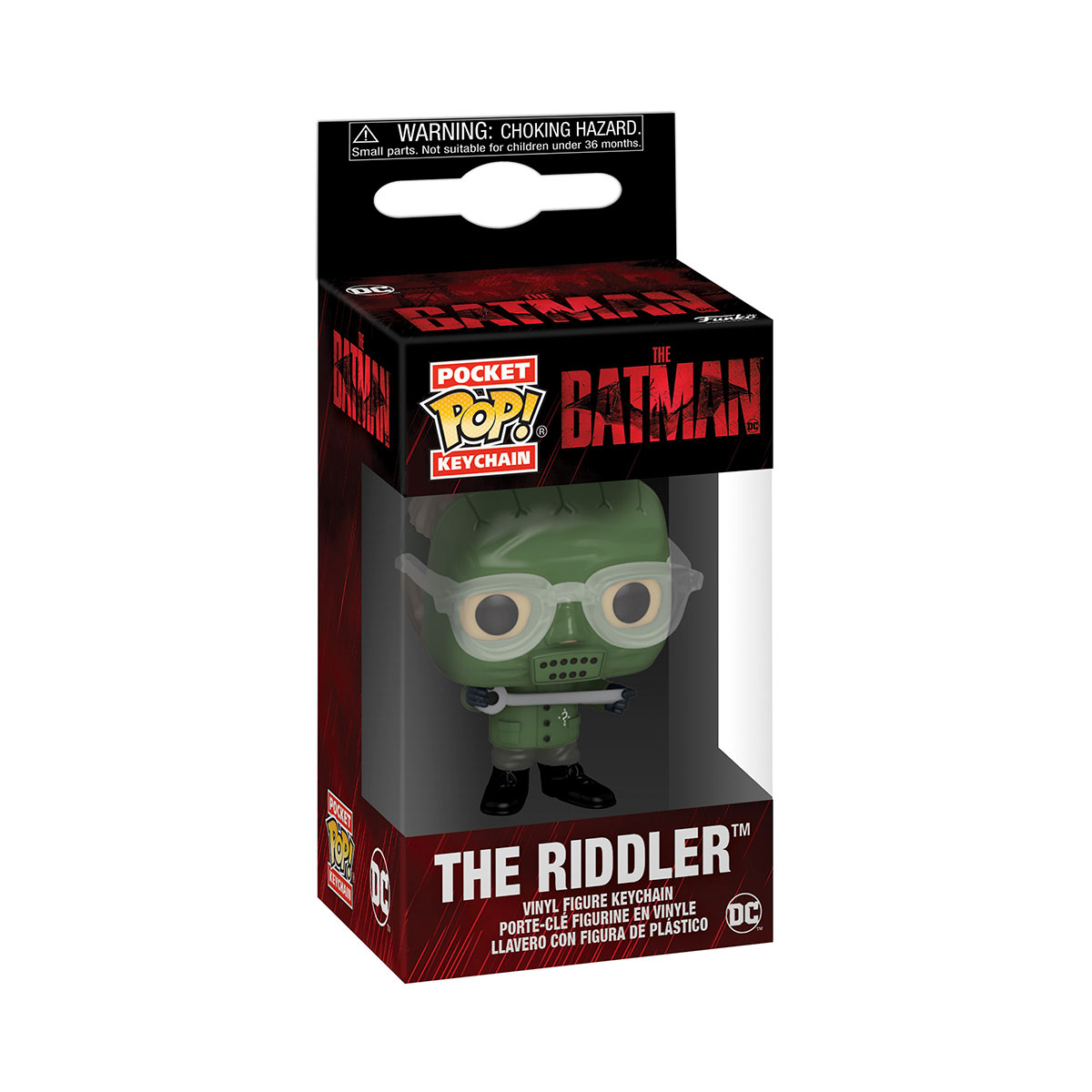 Колекційна фігурка Funko POP DC Batman-Riddler Зелений на кліпсі ігрова — превʼю 1
