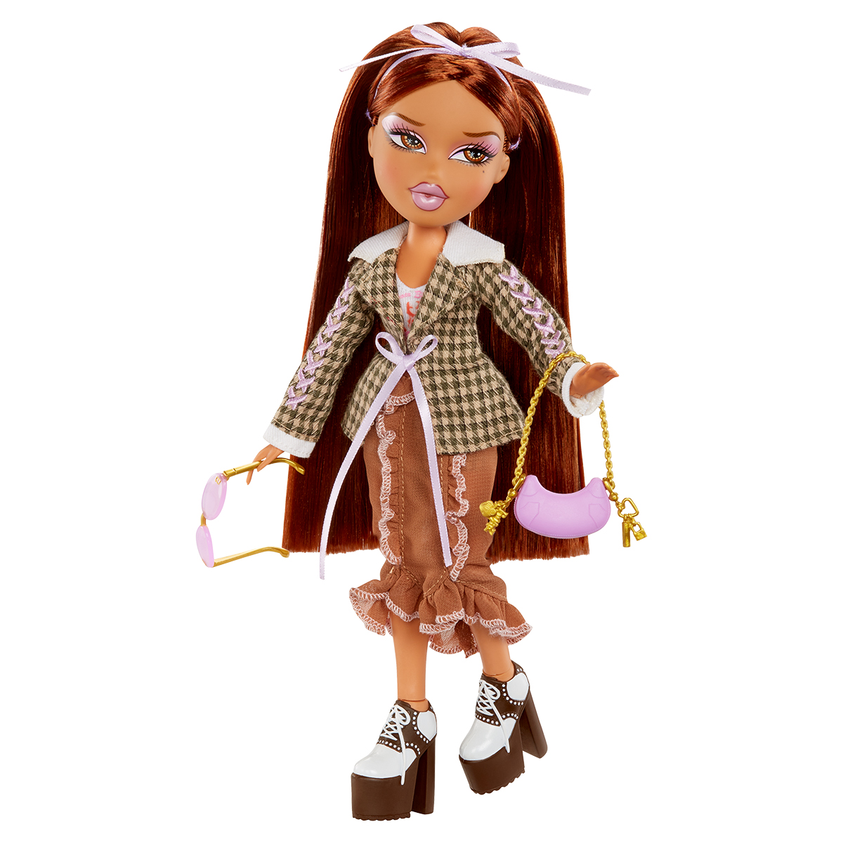 Ігровий набір Bratz Stylin' Ясмін з футболкою для дівчинки 25 см — превʼю 4