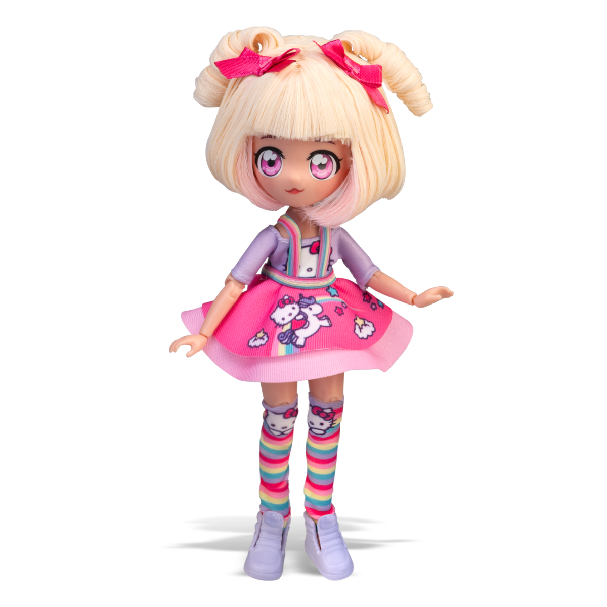 Лялька 4SF Manga Dolls Hello Kitty Цукерочка-єдиноріг 19,5 см — превʼю 4