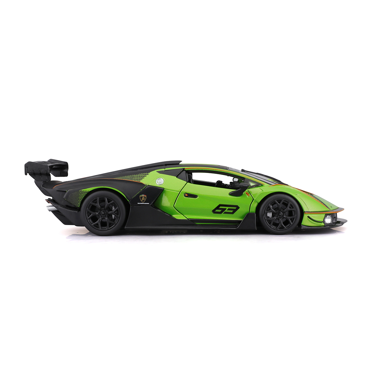 Колекційна автомодель Lamborghini Essenza SCV12 Bburago 1:24 Зелена — превʼю 6