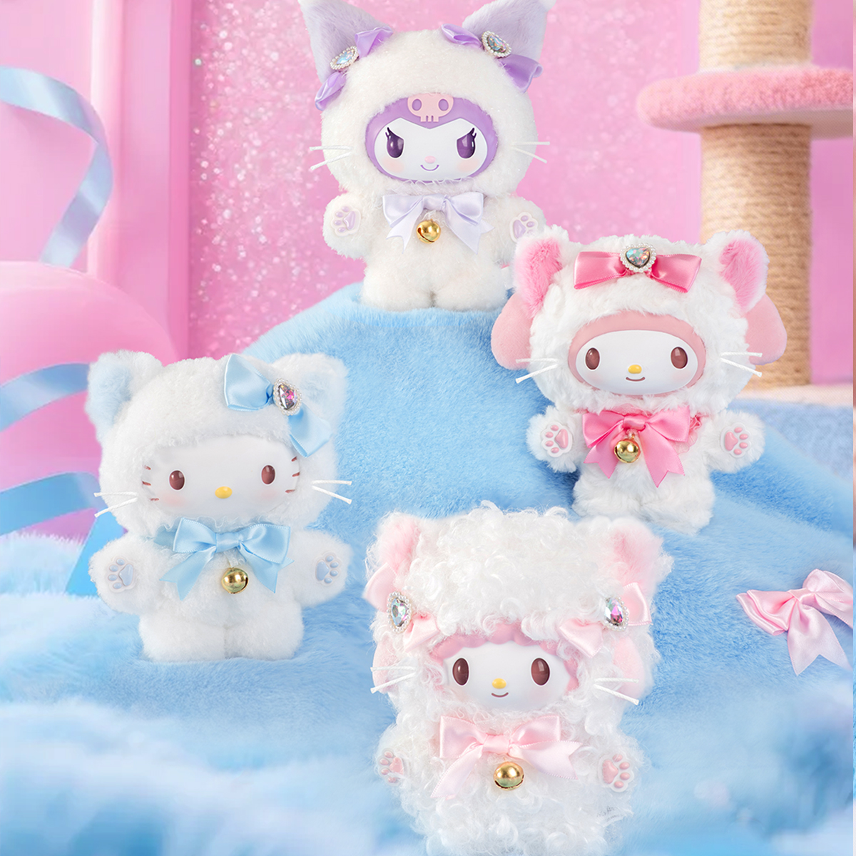 М'яка іграшка-сюрприз Pop Top Sanrio – Мрія з бантиком (Dreamy with Bow) — превʼю 4