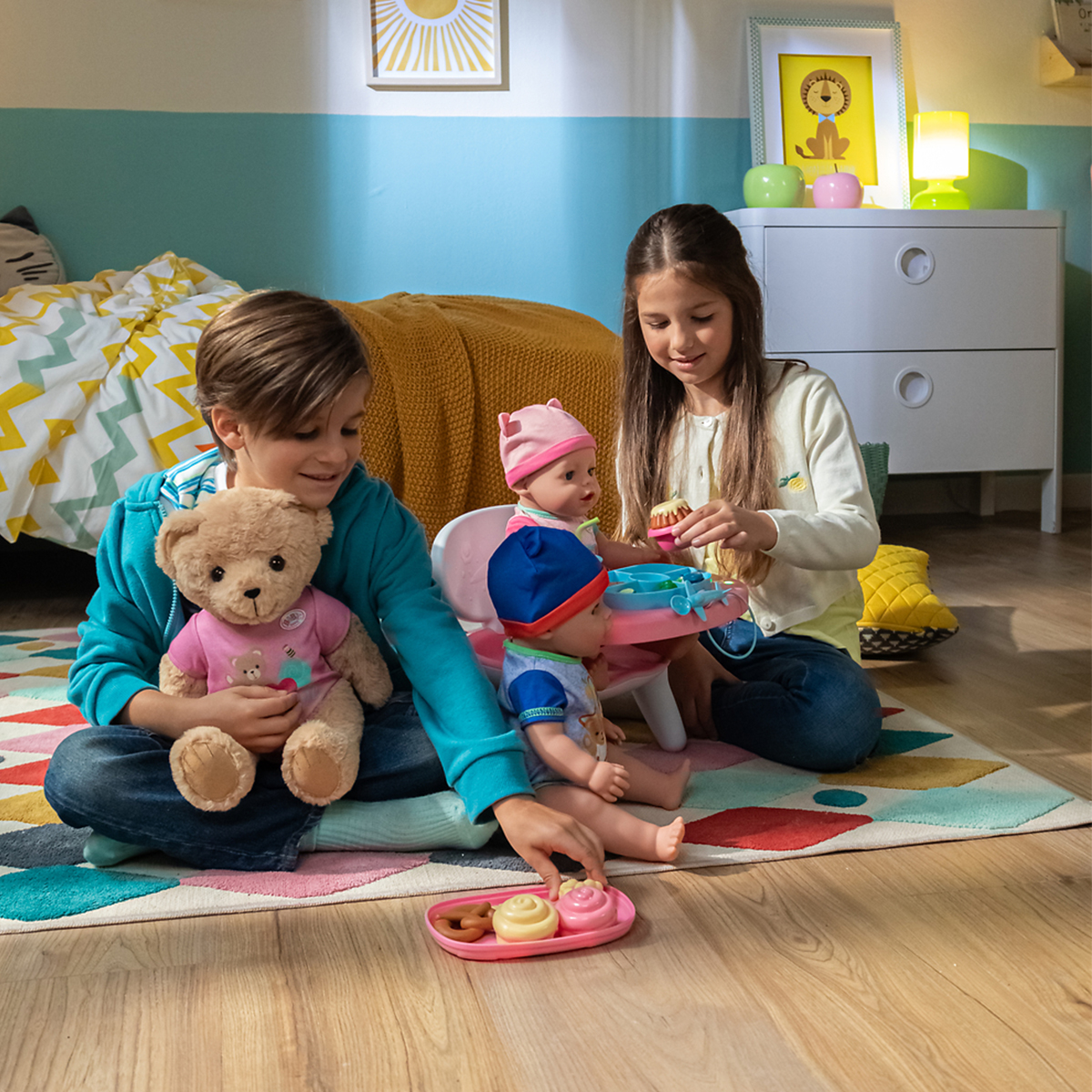 Інтерактивний столик для годування ляльки Baby Born S2 Час обіду зі звуком та світлом — превʼю 2