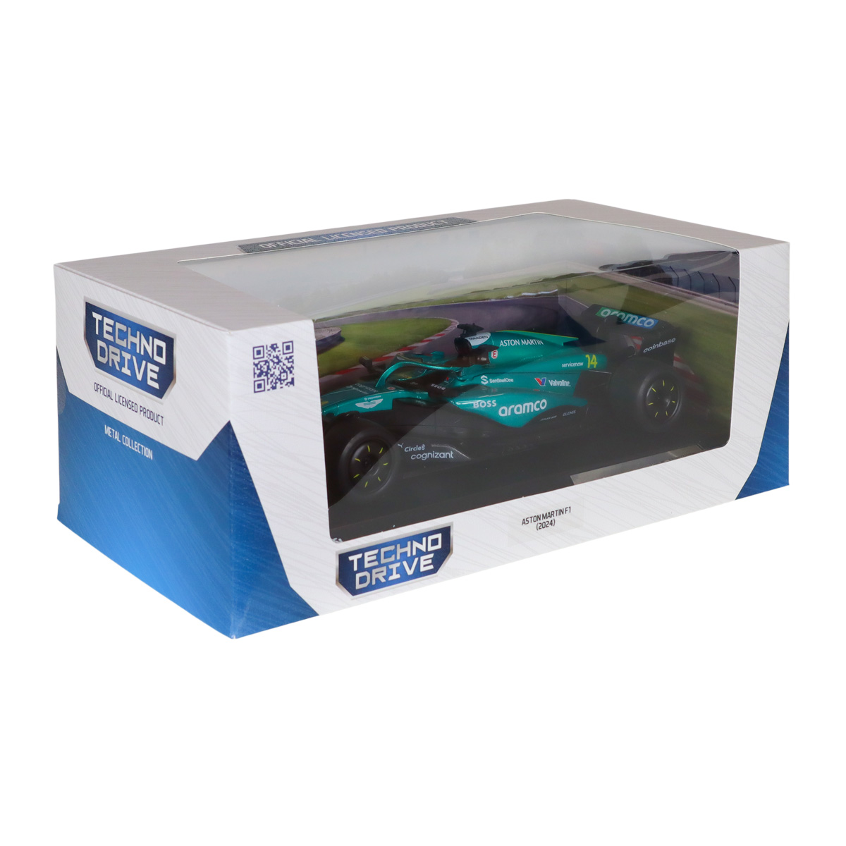 Автомодель Aston Martin F1 2024 Techno Drive 1:18 Бірюзова — превʼю 7