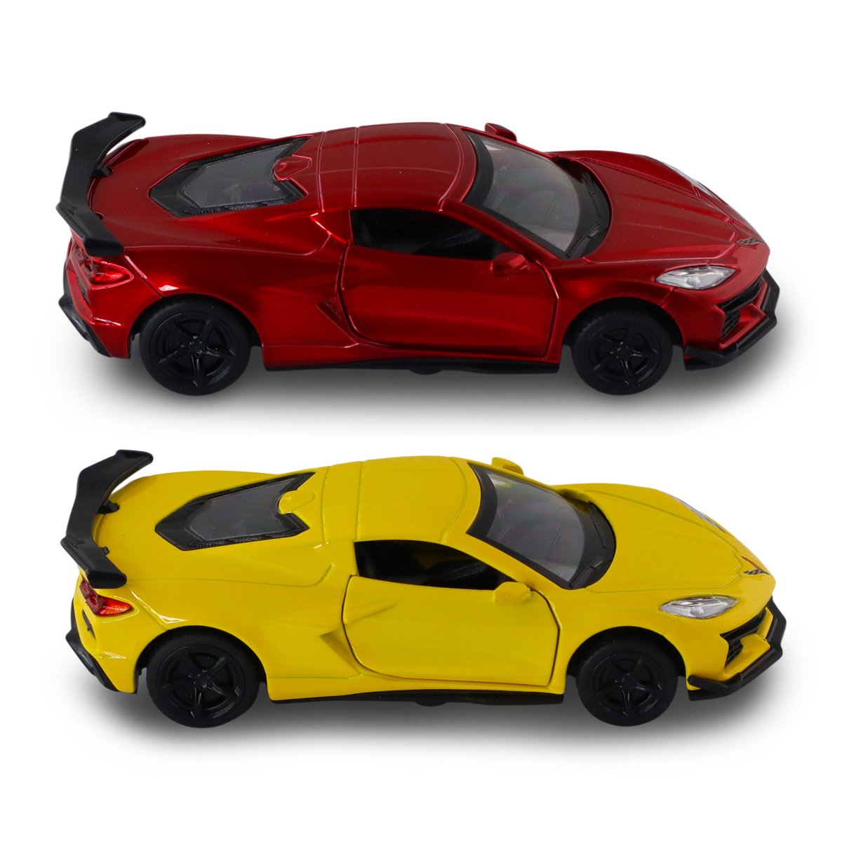 Автомодель Chevrolet Corvette C8 Z06 2024 Techno Drive 1:40 металева — превʼю 12