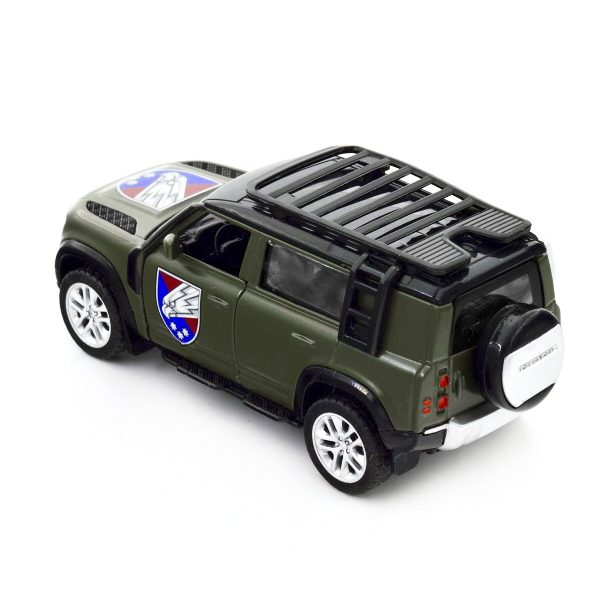 Колекційна модель Land Rover Defender 110 25 ОПДБр Techno Drive 1:43 металева — превʼю 10