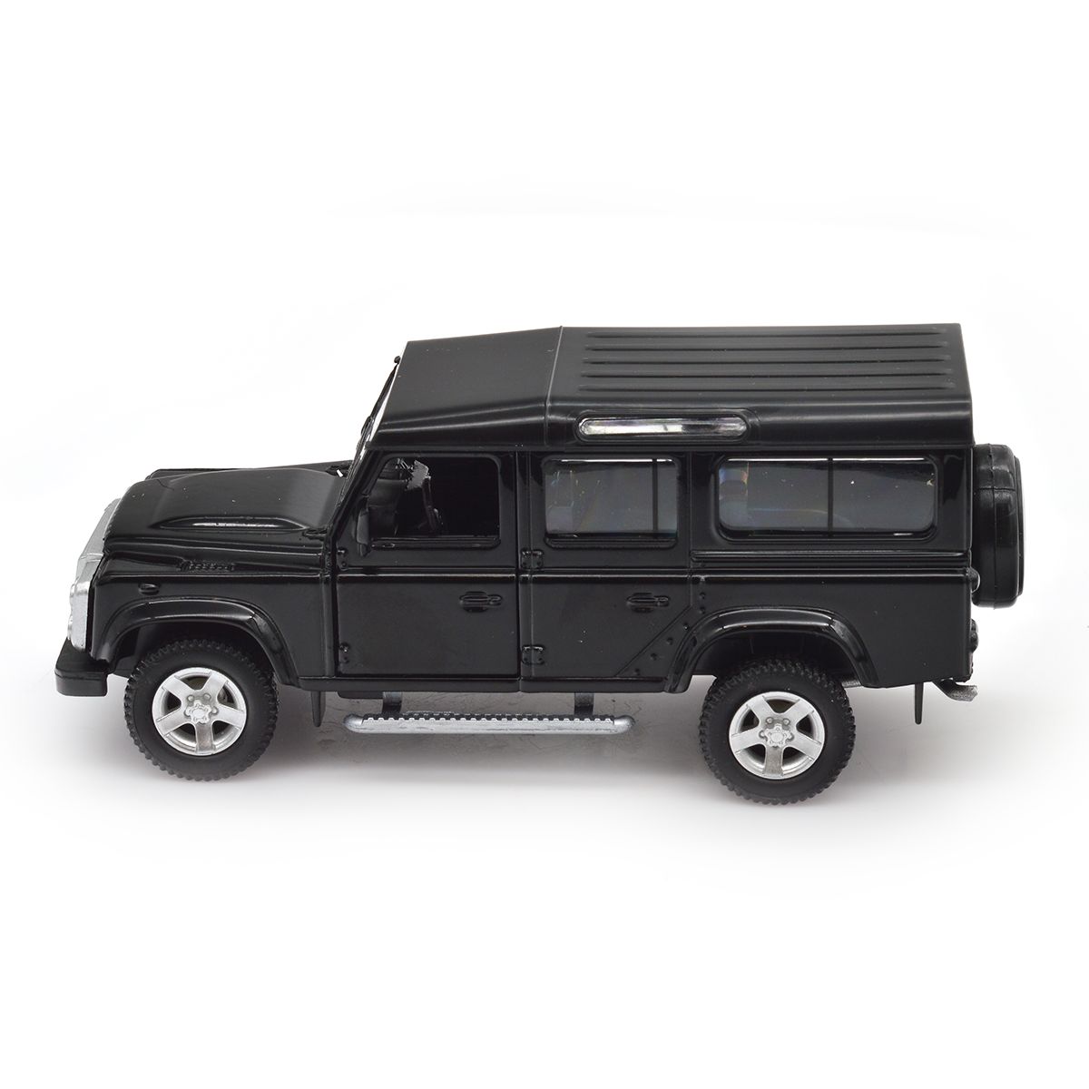 Автомодель Techno Drive Land Rover Defender 110 металева 1:32 Чорна — превʼю 4