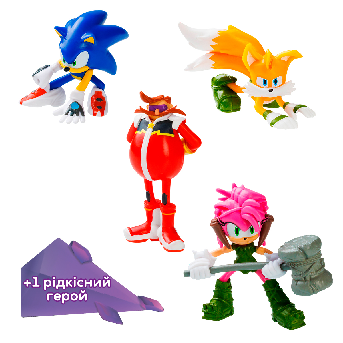 Набір ігрових фігурок Sonic Prime 5 шт 6,5 см — превʼю 2