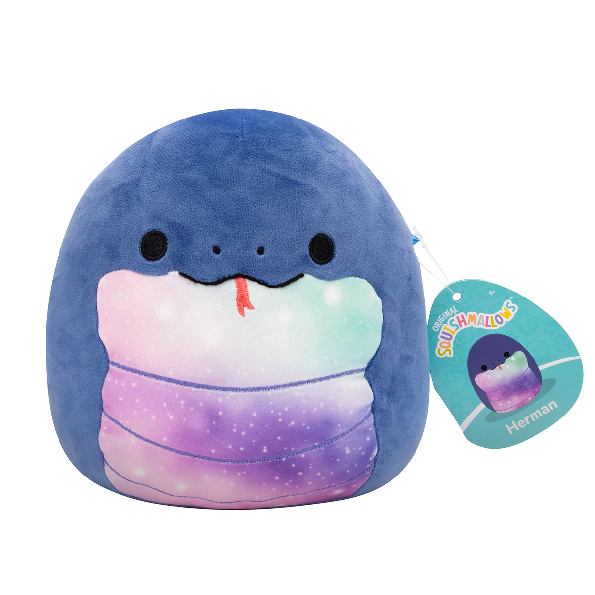 М'яка іграшка Squishmallows — Змія Герман (Herman the Snake) — 19 см — превʼю 7