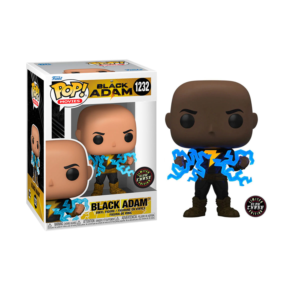 Ігрова фігурка Колекційна DC Black Adam - Funko Pop Black Adam Glow Chase — превʼю 4