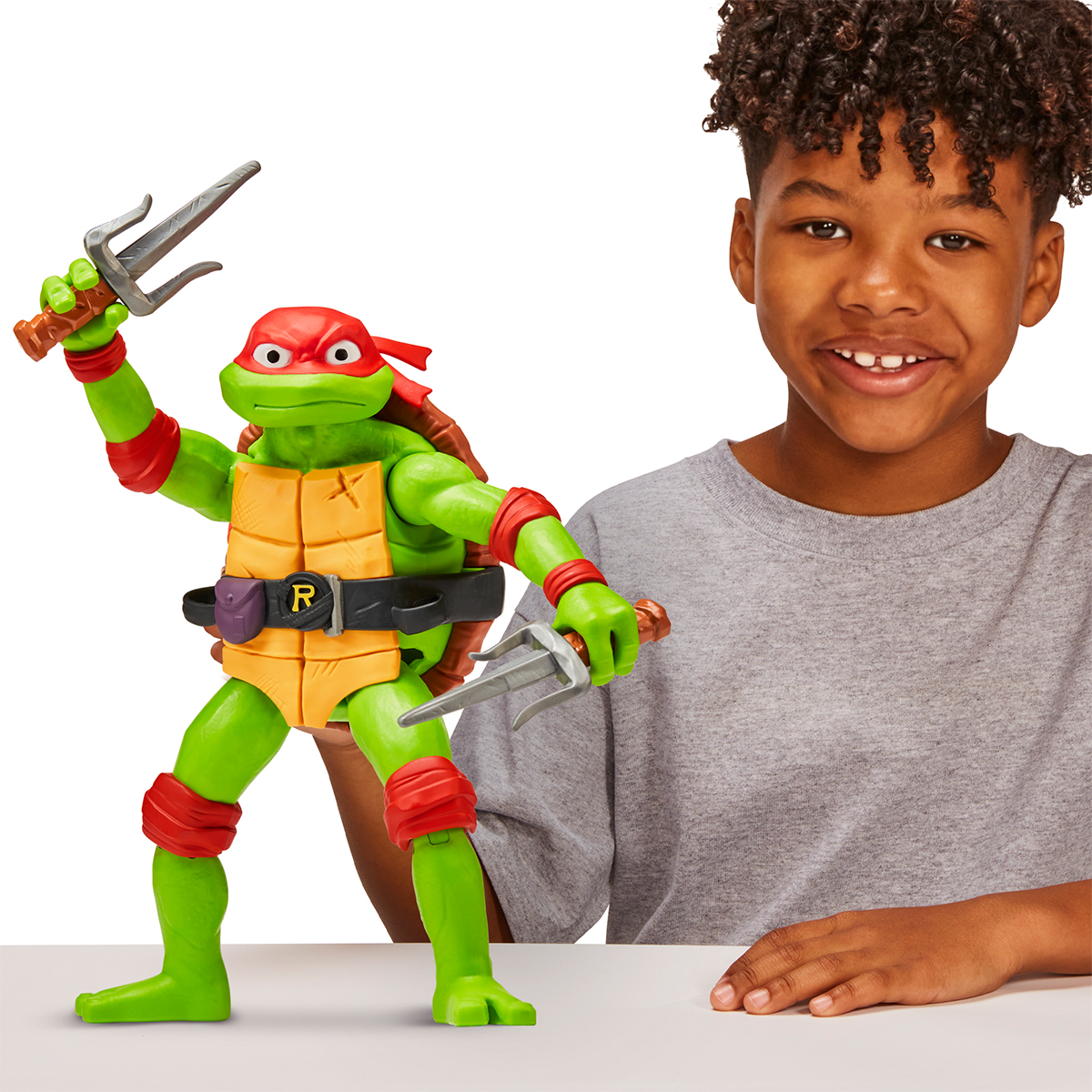 Ігрова фігурка TMNT Рафаель Гігант 30 см з аксесуарами — превʼю 4