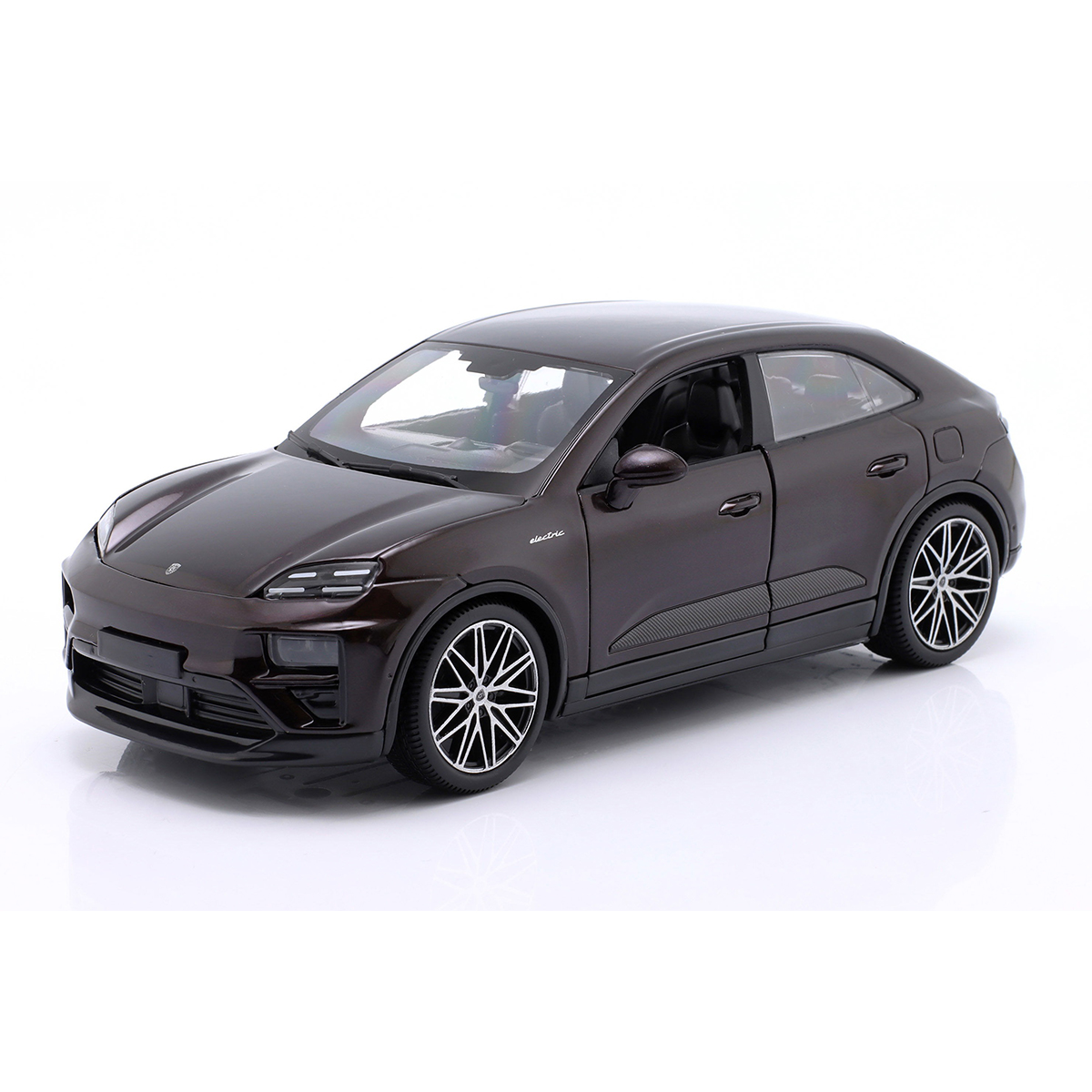 Автомодель Porsche Macan 4 Electric Bburago 1:24 Чорна — превʼю 1