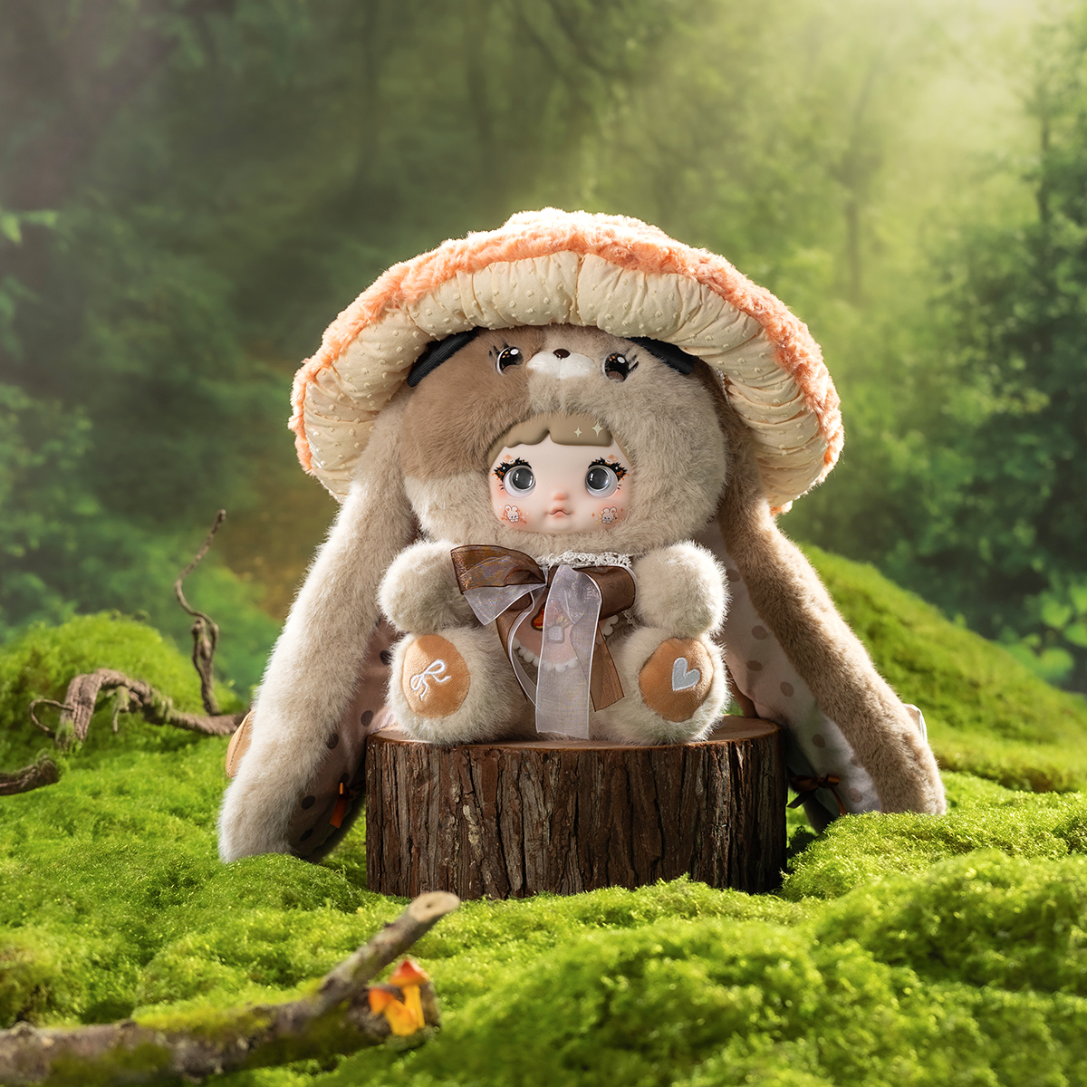М'яка іграшка POP TOP Hi TOY – Nommi Mushroom – 32 см — превʼю 10