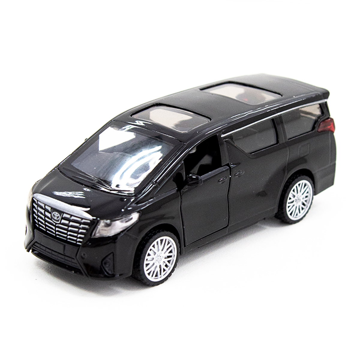 Автомодель Techno Drive Toyota Alphard металева Чорна