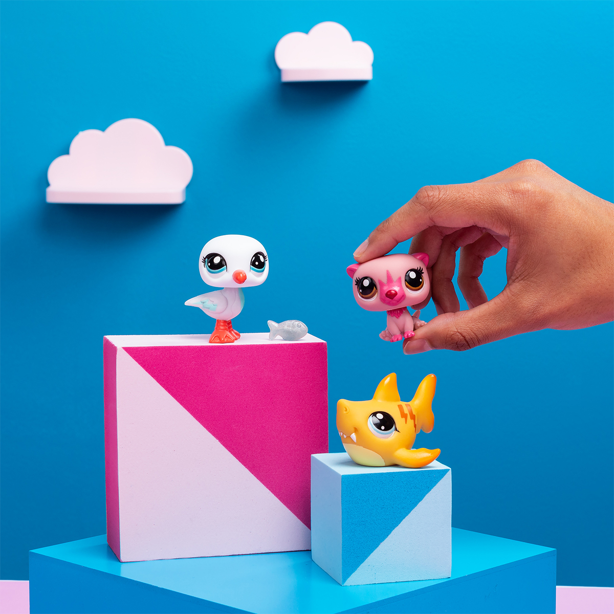 Ігровий набір Настрій острова Hasbro Littlest Pet Shop з трьома фігурками — превʼю 4