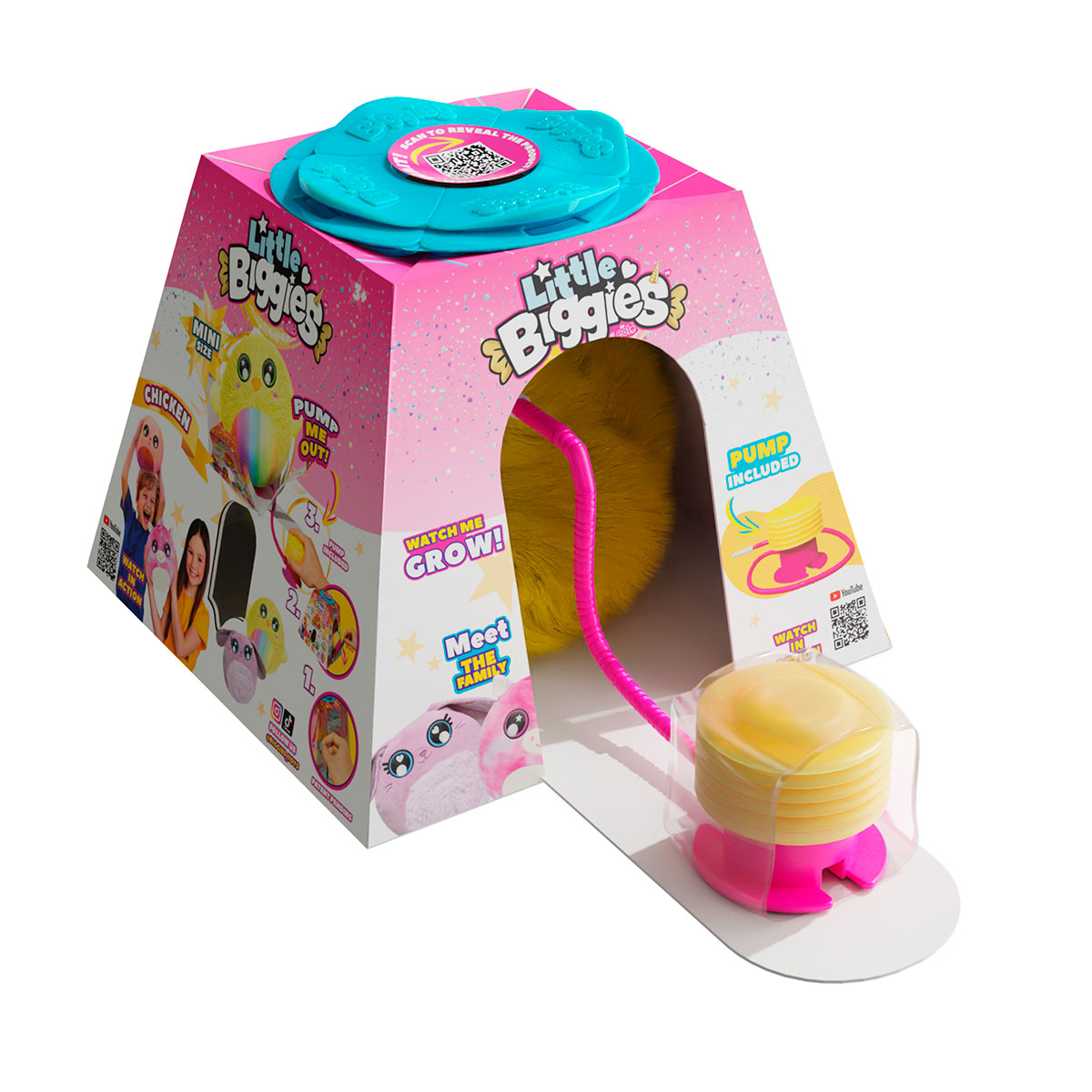 Надувна іграшка Риба Фугу Little Fantasy Biggies 22 cm з насосом у комплекті — превʼю 3
