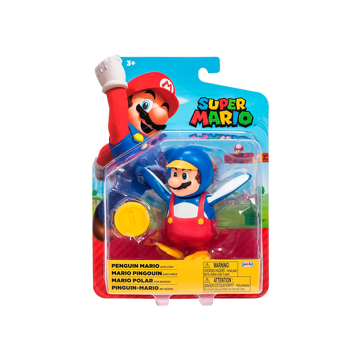 Ігрова фігурка Super Mario Маріо-пінгвін з артикуляцією 10 см
