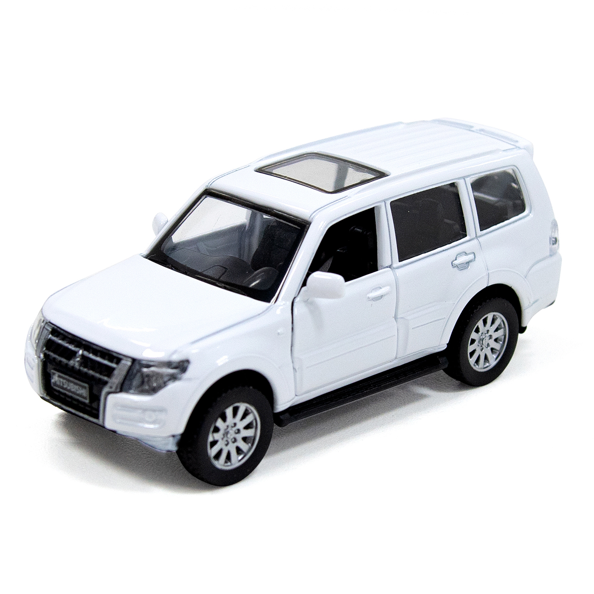 Автомодель Techno Drive Mitsubishi Pajero 4WD Turbo металева Біла