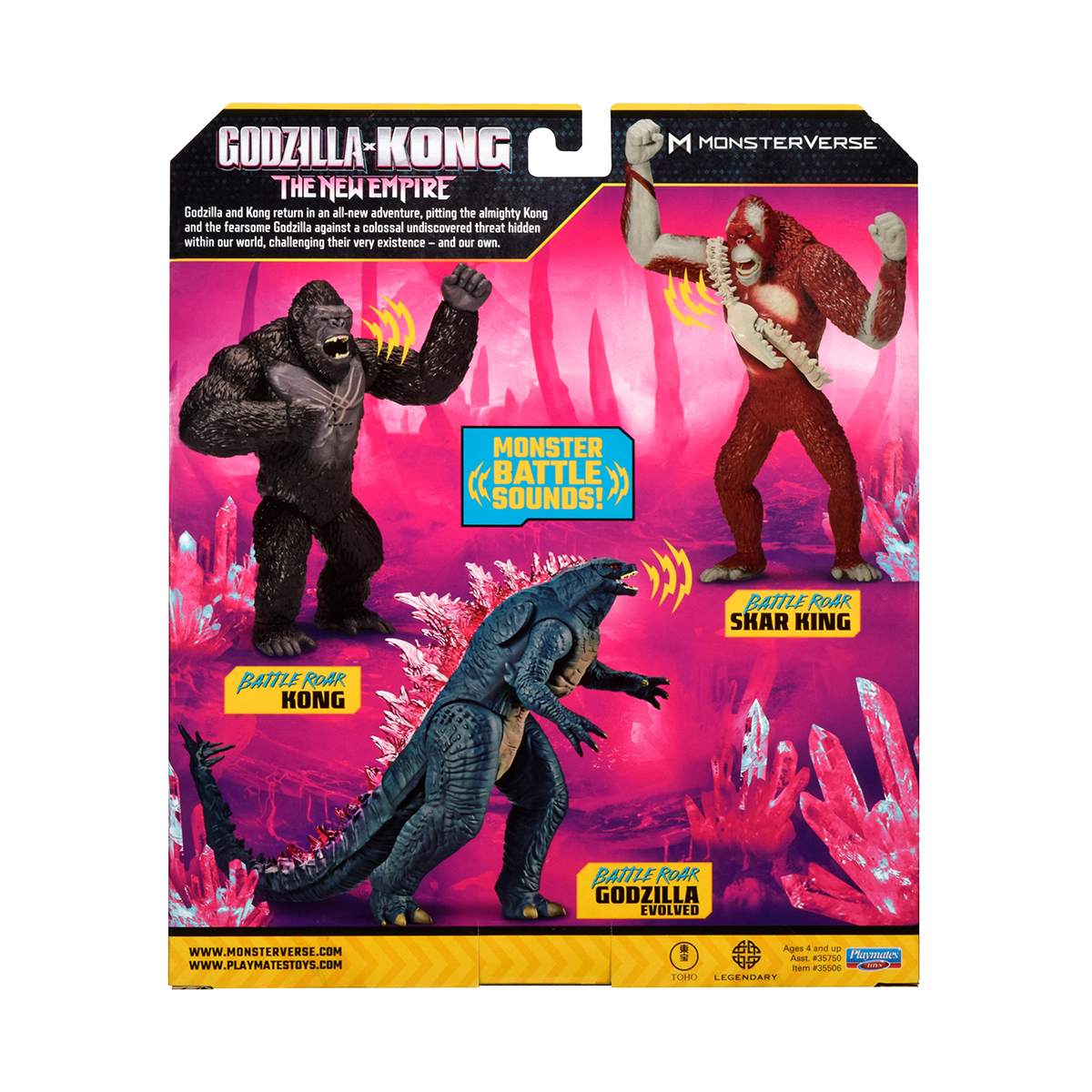 Фігурка Godzilla x Kong Ґодзілла 18 см зі звуком — превʼю 7