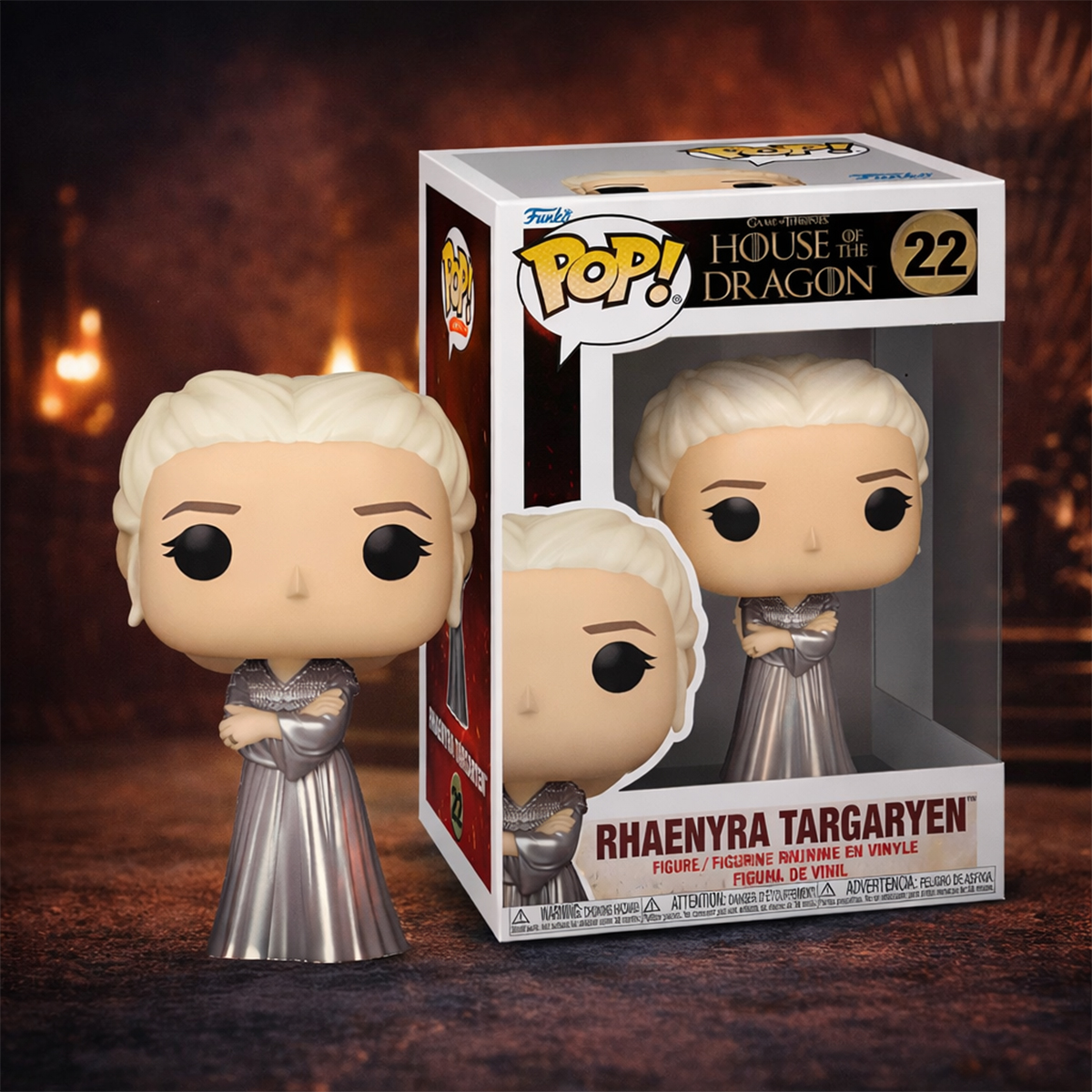 Ігрова фігурка Колекційна Funko POP Дім Дракона Rhaenyra Targaryen Різнокольорова — превʼю 3