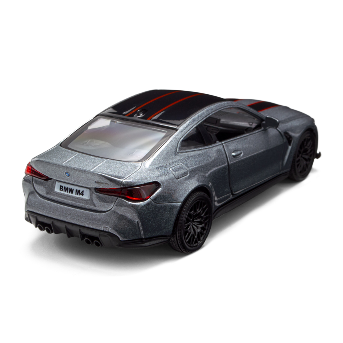 Автомодель BMW M4 CSL 2023 Techno Drive 1:38 металева Сіра — превʼю 11