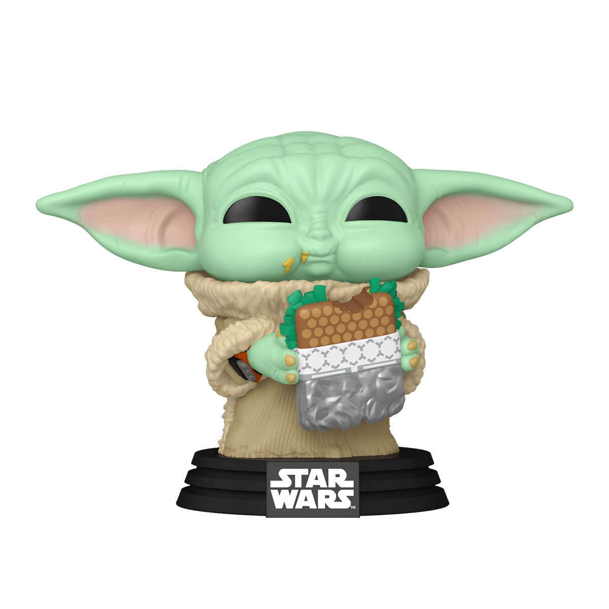 Фігурка Funko POP! Мандалорець Ґроґу із сендвічем 9,1 см — превʼю 2