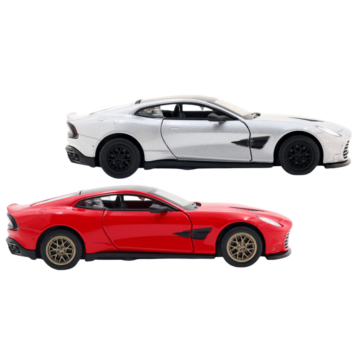 Автомодель Techno Drive Aston Martin Vanquish металева 1:41 Червона — превʼю 2