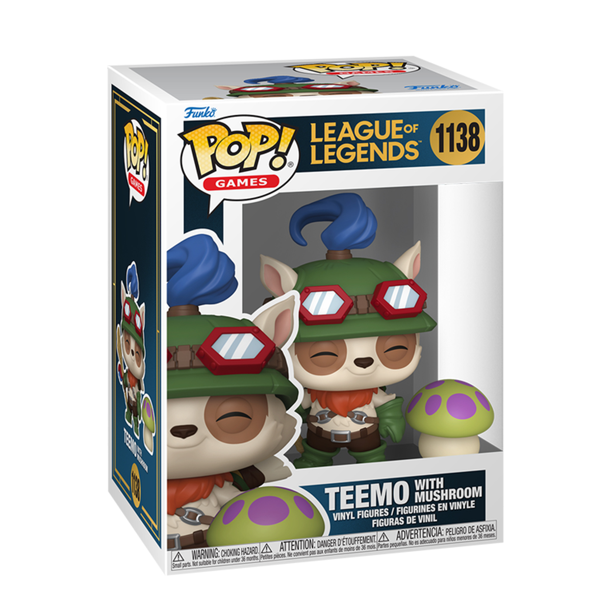 Колекційна фігурка League of Legends Teemo Funko POP серії Ліга Легенд