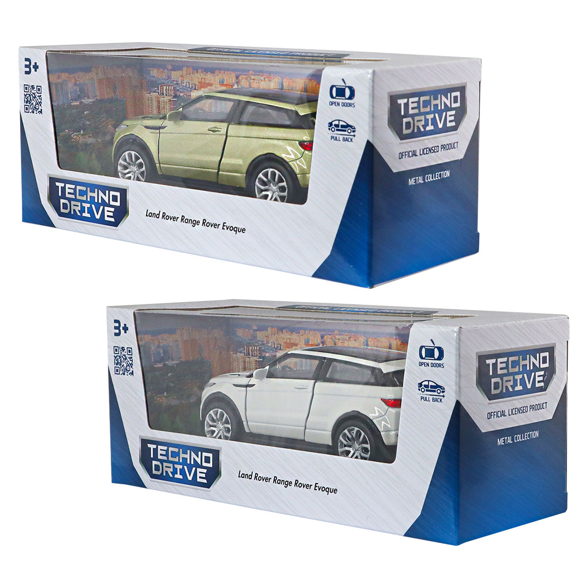 Автомодель Land Rover Range Rover Evoque TechnoDrive 1:43 металева — превʼю 4