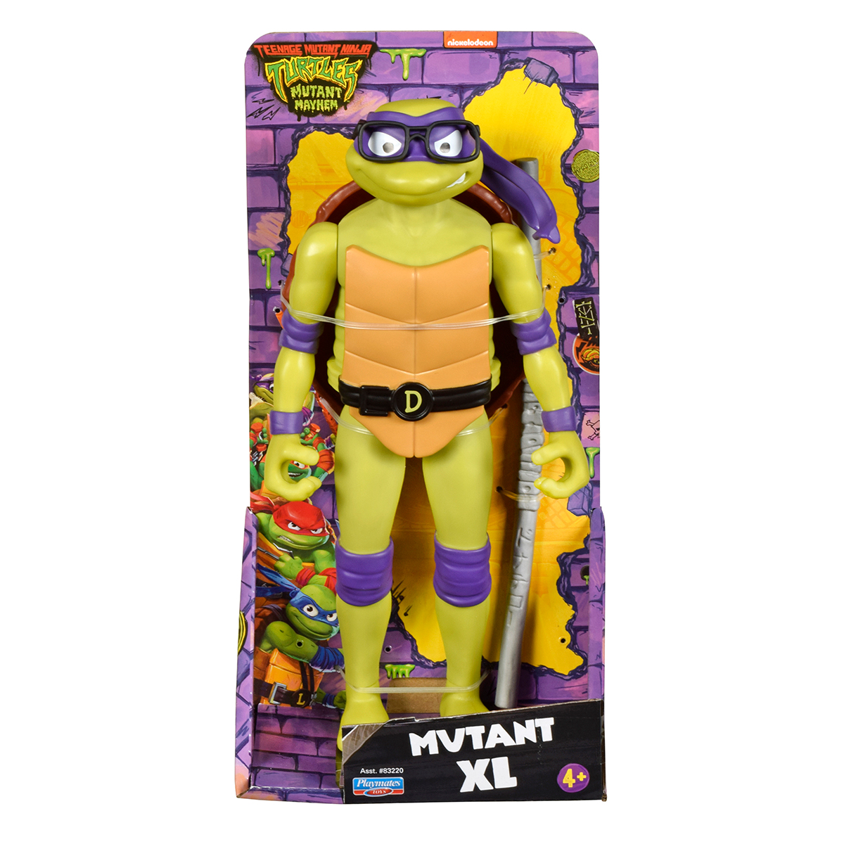 Ігрова фігурка TMNT Донателло XL 30 см з аксесуаром — превʼю 2