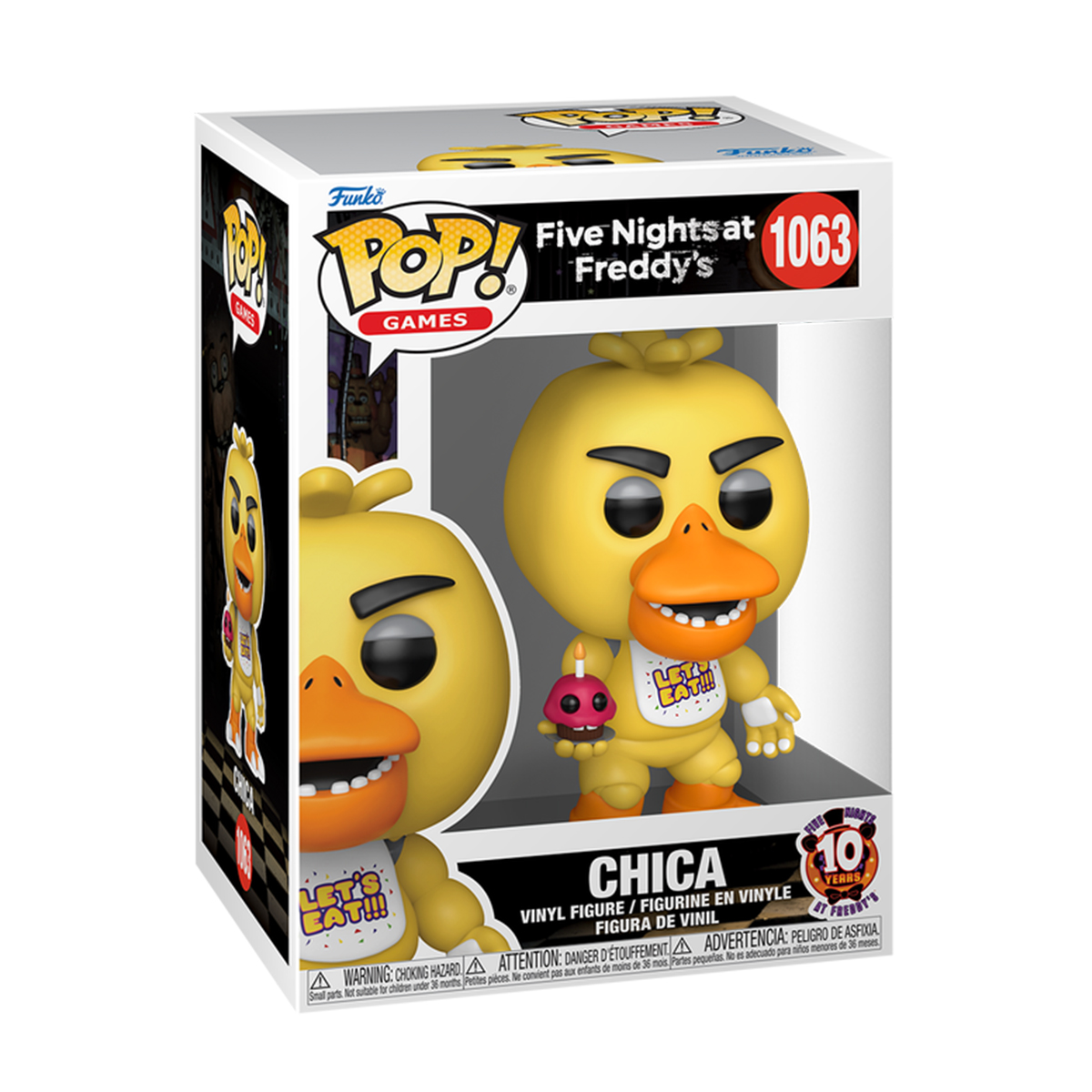 Ігрова фігурка Колекційна Funko POP Five Nights at Freddy Chica Yellow — превʼю 1