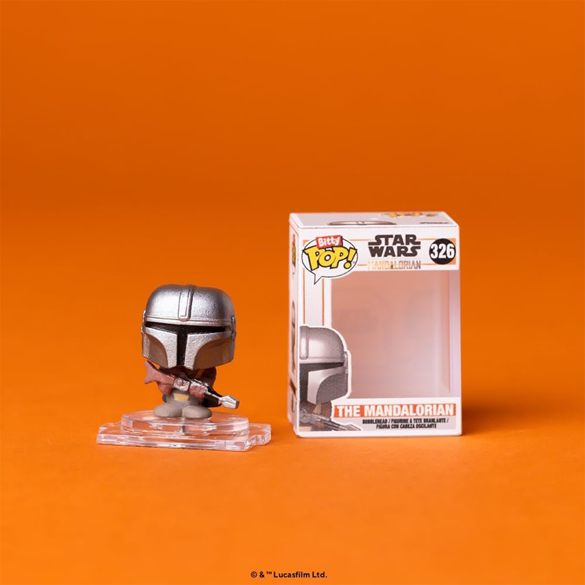 Фігурка Funko Bitty Pop — Мандалорець (The Mandalorian) — 2,3 см в асортименті — превʼю 3