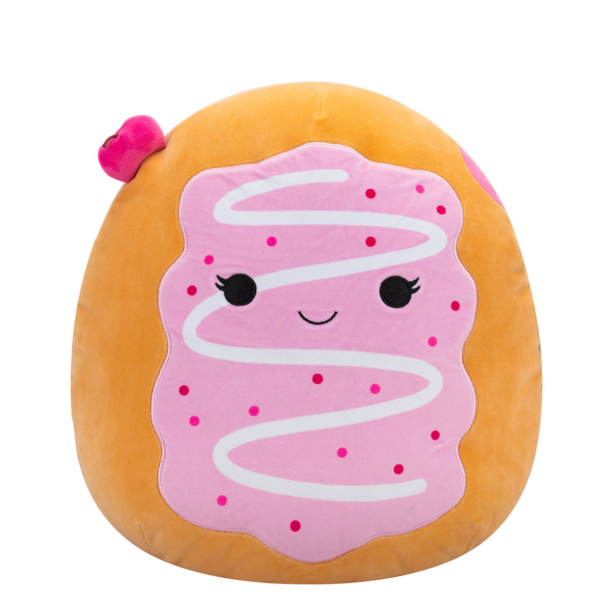 М'яка іграшка Squishmallows — Вишневий пончик Перл (Cherry Donut Pearl) — 36 cm — превʼю 1