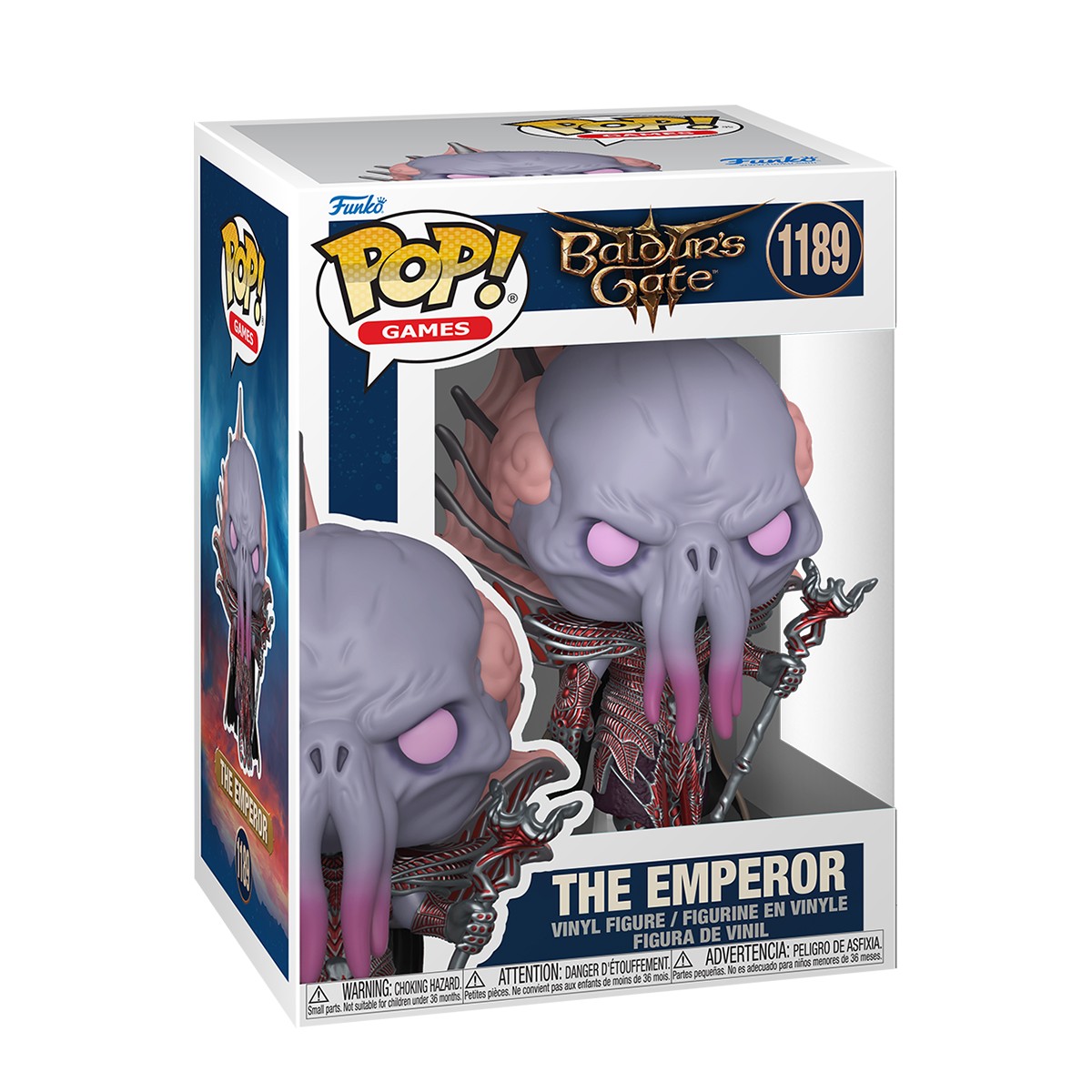 Ігрова фігурка колекційна Funko POP Baldur's Gate 3 - Імператор The Emperor — превʼю 1