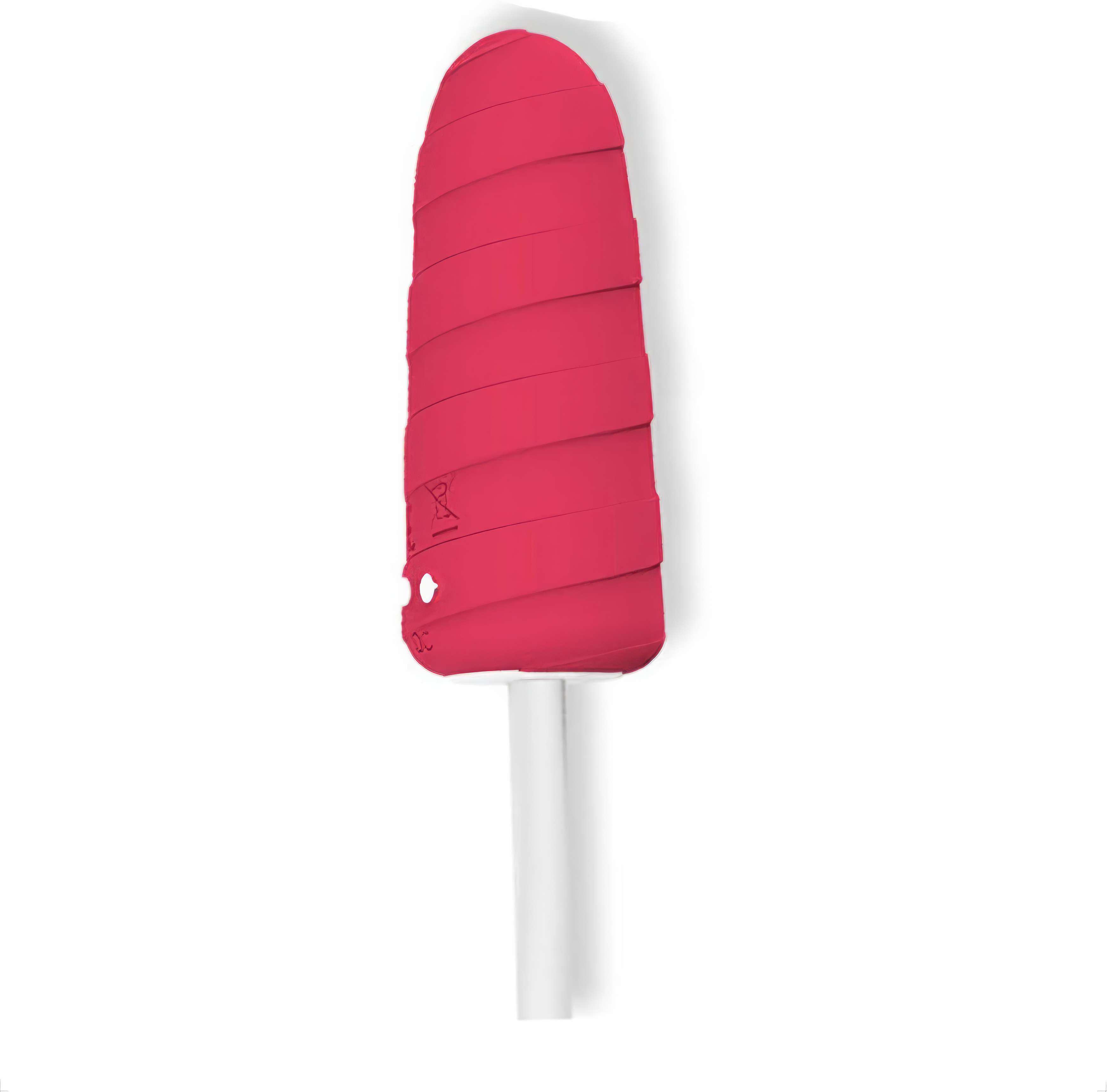 10X Popsicle вібратор-морозиво з USB-зарядкою Червоний