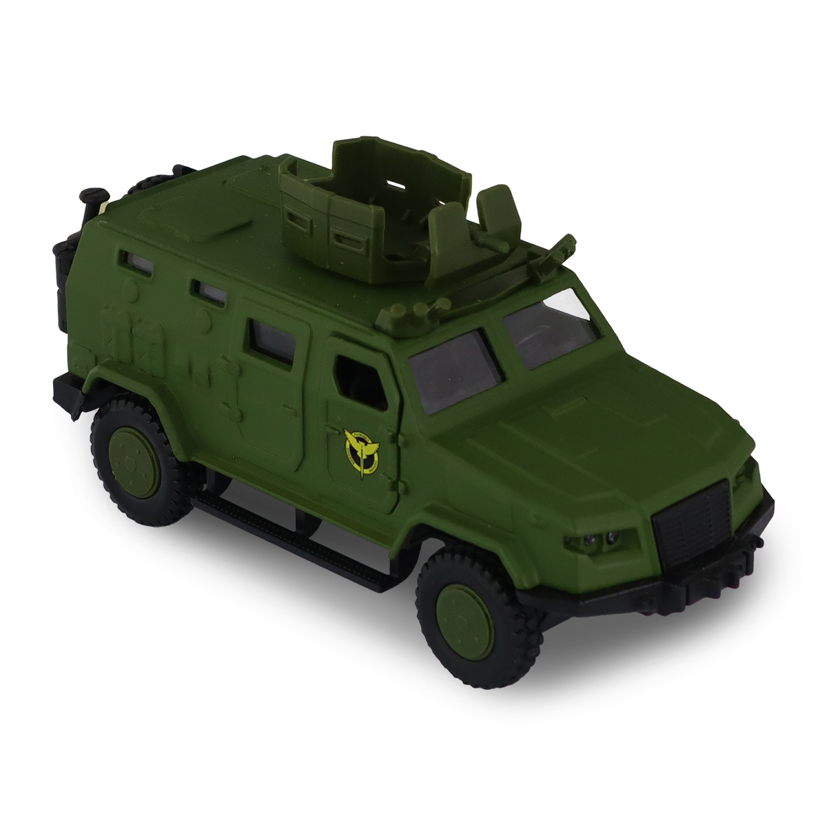 Модель іграшкова TechnoDrive Козак-2М1 Шеврони Героїв ГУР МО металева 12 см — превʼю 13