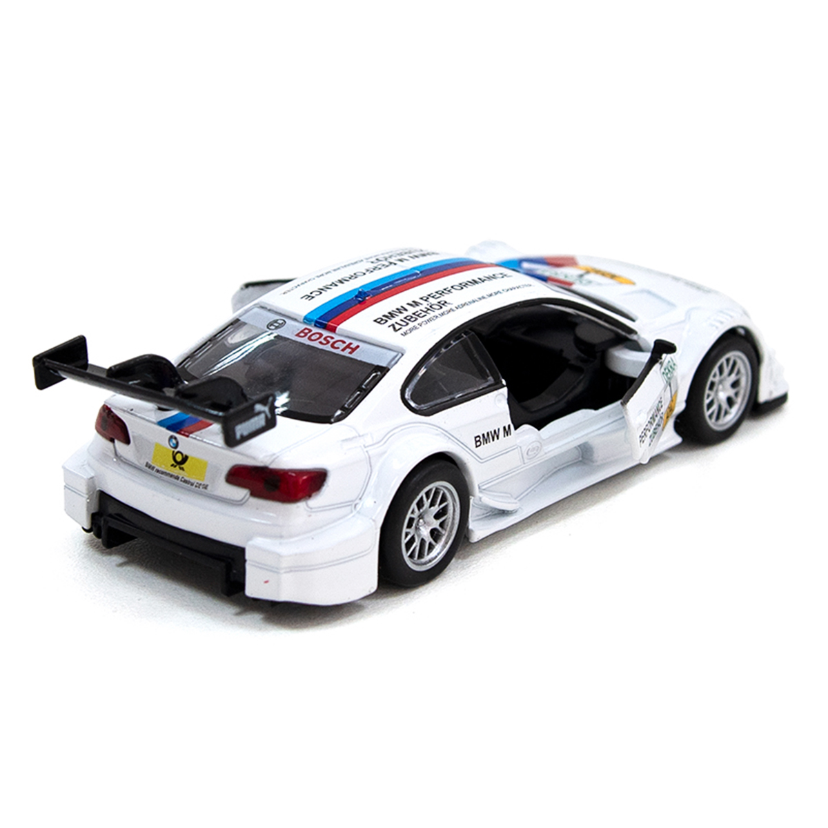 Автомодель BMW M3 DTM TechnoDrive металева з функцією pull-back Біла — превʼю 12