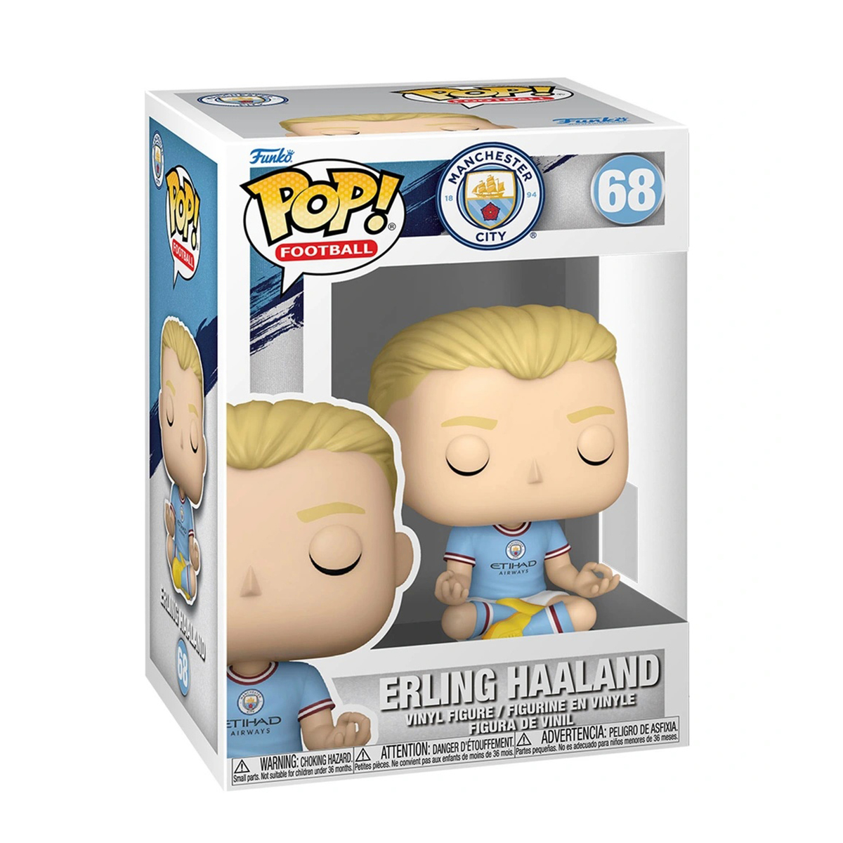 Ігрова фігурка Колекційні - Funko POP Erling Haaland Manchester City Футбол — превʼю 1