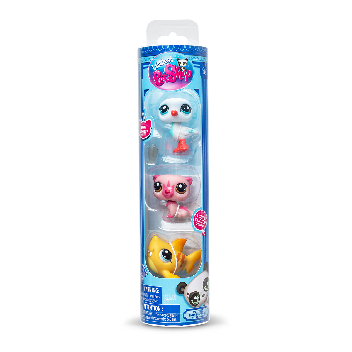 Ігровий набір Настрій острова Hasbro Littlest Pet Shop з трьома фігурками
